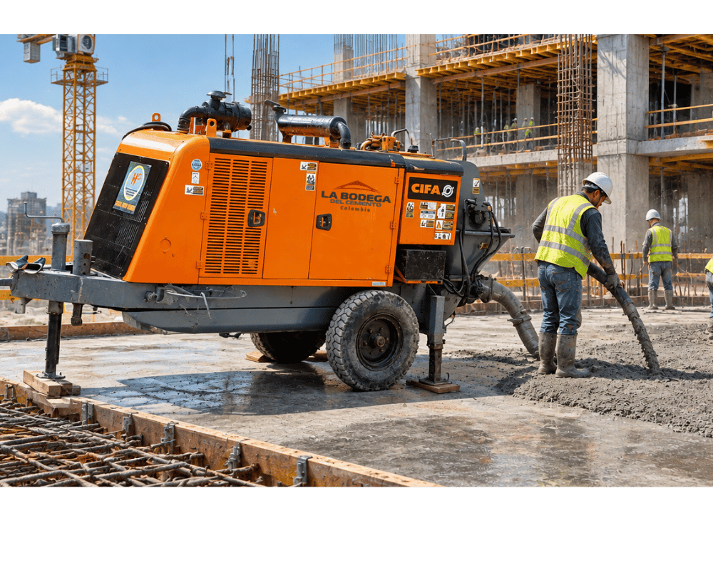 Alquiler de bomba de concreto